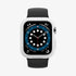 ACS05458 - Apple Watch Ultra (Apple Watch (49mm)) Case Thin Fit in black showing the front